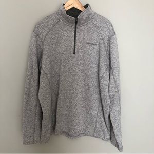 Eddie Bauer quarter zip jacket